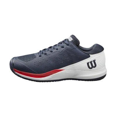 Imagen de Wilson Rush Pro Ace, Tennis Shoe Hombre, Navy Blazer/White/Infrared, 46 2/3 EU