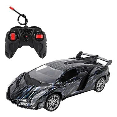 Imagen de Juinsa Coche Radio Control Racing 27 cm 7 Funciones 2 Modelos Surtidos, Multicolor (701331)