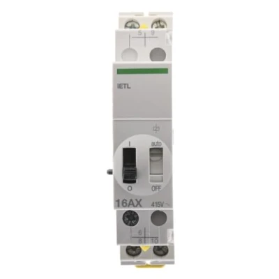 Imagen de Schneider Electric A9C32816 Extensión Ietl Itl, 2P, 1C/A + 1No 16A, Bobina 110V Cc, 230 V Ca 50/60Hz
