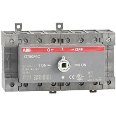 Imagen de Abb entrelec ot80f4c Interruptor conmutador ot80f4 contactos Montaje sobre Perfil DIN
