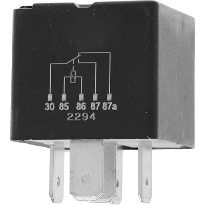 Imagen de Restagraf 6498 Relé inversor de 5 pines, ideal para circuito eléctrico, ligero y compacto, sin soporte, 24 V