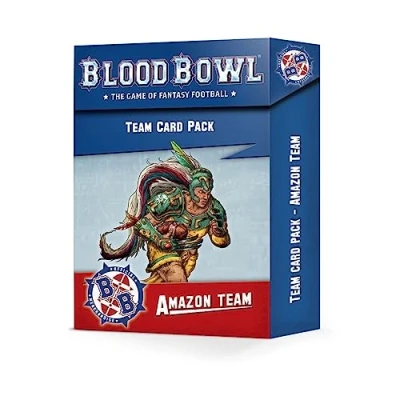 Imagen de Games Workshop Blood Bowl Segunda Temporada: Paquete de Tarjetas Equipo Amazon
