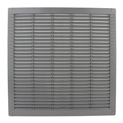 Imagen de VONLIS® Haeusler Shop Rejilla de ventilación (plástico, rectangular, 350 x mm), color gris