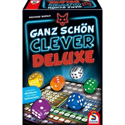 Imagen de Schmidt Spiele 49443 Bastante Clever Deluxe, Juego de Dados, Familiar