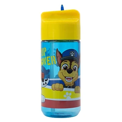 Imagen de Botella de agua infantil hidro reutilizable tritan 430 ml La Patrulla Canina