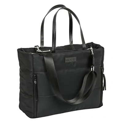 Imagen de MOOS SAFTA Bolso con Bolsillo para Portatil 14,1&#039; Capsula Acolchado Negro 54x31x17cm, Color Mulicolor (642286293), Unisex niños