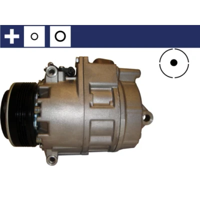 Imagen de MAHLE ORIGINAL ACP 1164 000S Compresor de Aire Acondicionado CSV717 12 PAG 46 R 134 a con junta anular BMW: X5