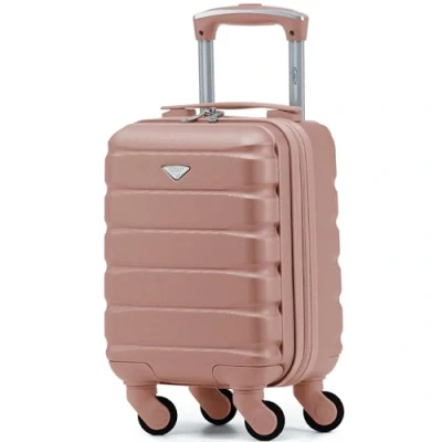 Imagen de Flight Knight Maleta Rigida Ligera De 4 Ruedas Equipaje Mano Cabina Abs Aprobado para Mas 100 Aerolineas como British Airways, Easyjet Y Tamano Maximo Ryanair 40x20x25cm