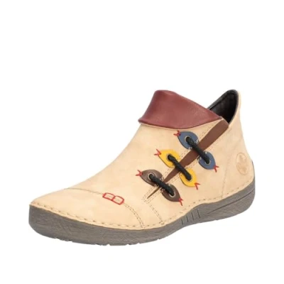 Imagen de Rieker 72581, Botines Mujer, Beige, 42 EU