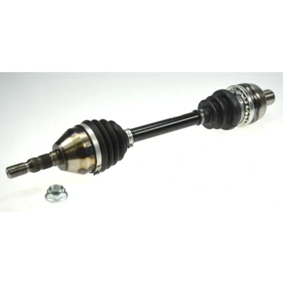 Imagen de LÖBRO 305202 Árbol de transmisión 600mm con tuerca OPEL: Zafira B, Astra H Hatchback, GTC
