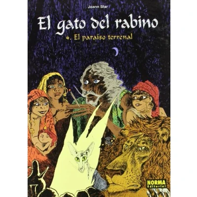 Imagen de EL GATO DEL RABINO 4 PARAISO TERRENAL (CÓMIC EUROPEO)