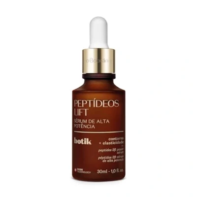 Imagen de O Boticário Botik Péptidos Lift Sérum de Alta Potencia, Efecto Lifting Inmediato Piel Firme Aumenta Elasticidad Mejora Colágeno Contorno la Cara y del Ojos Vegan 30ml