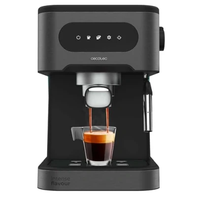 Imagen de Cecotec Cafetera express Power espresso 20 ColdBrew. para y cappuccino, café en frío, Bares de presión, Vaporizador orientable. Disfruta Calidad profesional casa.