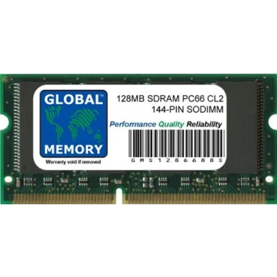Imagen de 128MB PC66 66MHz 144 PIN SDRAM SODIMM Memoria RAM para iBook G3