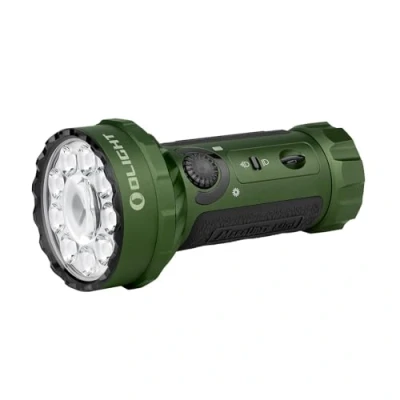 Imagen de OLIGHT Marauder mini Linterna Táctica LED de Alta Potentcia Recargable 7000 Lúmenes 600 Metros 35.5 Horas Max. Práctica Trabajo Exterior al Aire Libre(Verde)
