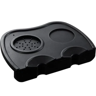 Imagen de Tamper Mat, Almohadilla Prensador Cafe Mat de Silicona, Portafiltro Accesorios Barista Espresso Alfombrilla Manipulación Café Sage Tamping con protección bordes