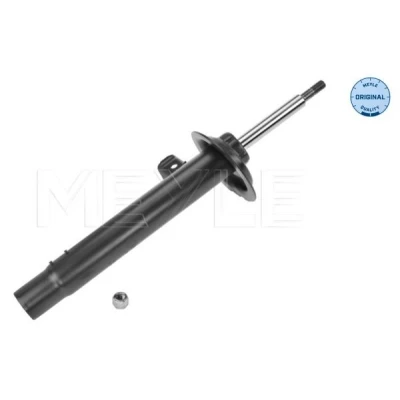 Imagen de MEYLE 326 623 0000 amortiguador Eje delantero, izquierda Presión de gas Bitubular Columna Espiga arriba ORIGINAL Quality
