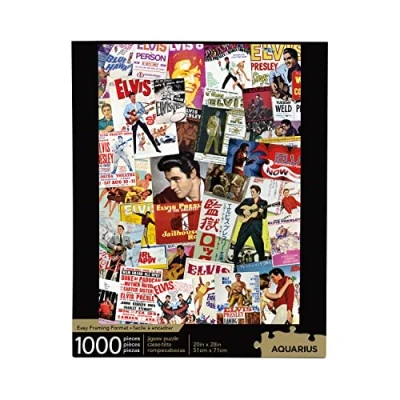 Imagen de Elvis Presley Puzle, Color Black (NMR Distribution 65334)