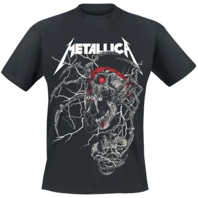 Imagen de Metallica Spider Dead Hombre Camiseta Negro M 100% algodón Regular