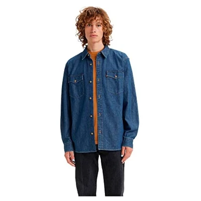 Imagen de Levi&#039;s Relaxed Fit Western Camisa Hombre, Revere, M