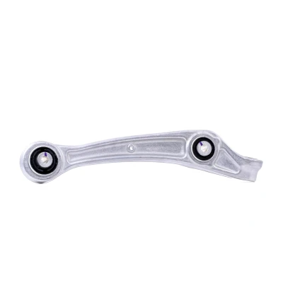 Imagen de FEBI BILSTEIN 44270 Barra oscilante, suspensión de ruedas con apoyo Eje delantero, izquierda, debajo, delante Brazo oscilante transversal Aluminio