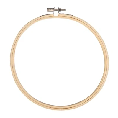 Imagen de Rayher Bastidor para bordar, de madera bambú, 23 cm ø, manualidades y costura, 62564000