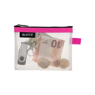 Imagen de Leitz WOW Funda de viaje, Impermeable, Translúcida, Organización y Almacenamiento Visibles, Pequeña (A6) Rosa