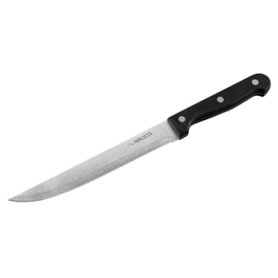 Imagen de Fackelmann Nirosta Mega cuchillo de cocina hoja Close, Acero, Negro/Plata