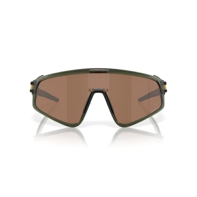 Imagen de Oakley Oo9404 Latch Panel Gafas de sol rectangulares, Tinta oliva/tungsteno Prizm, 35 mm