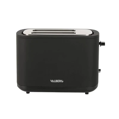Imagen de Tostadora VALBERG VAL TC2STB negra soft touch