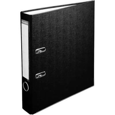 Imagen de Exacompta 915401B Archivador de palanca polipropileno, Negro, A4, 320x290 mm, 1 pieza