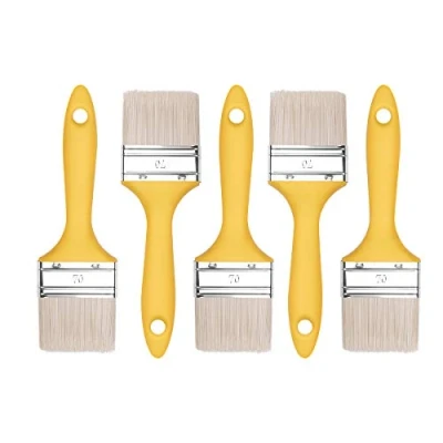 Imagen de HARDY WORKING TOOLS M7 brochas pintura set de 5 piezas, Ancho 70mm Juego pinceles con mango plástico, Cepillo 5PCS, Serie *37*, A0200 370570