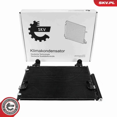 Imagen de ESEN SKV 86SKV369 Condensador con secador Aluminio 648mm TOYOTA: Hilux VII Pick up 2.5 D 4D, 4WD, 4D 3.0 4WD 2004 2015
