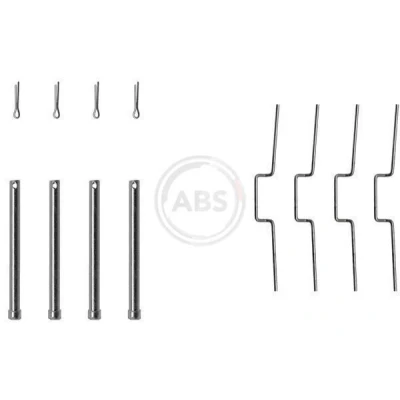 Imagen de A.B.S. 1176Q Kit de accesorios, pastillas frenos LAND ROVER: Defender SUV, Pick up