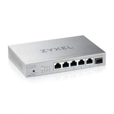 Imagen de Zyxel XMG 105 5 Ports 2,5G + 1 SFP+ MultiGig unmanaged Desktop Switch