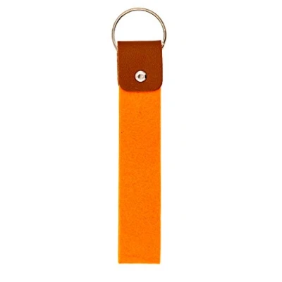 Imagen de TSI Llavero unisex Rpet (tereftalato de polietileno reciclado) (1 unidad), naranja (orange), 3x0.5x15.5 cm (B x H T),