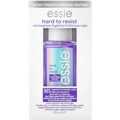 Imagen de Essie Tratamiento Endurecedor de Uñas Hard to Resist, con Tecnología Nail Bonding, Violeta, 13.5 mL