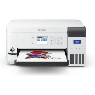 Imagen de Impresora De Sublimación Epson Sc F100 Económica A4 Interfaz Usb 2.0 Lan Wi fi