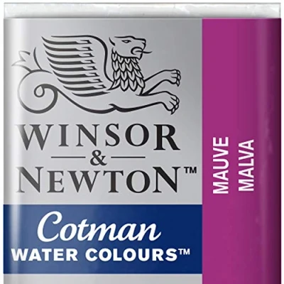 Imagen de Winsor &amp; Newton Cotman Acuarela En Pastilla, Malva, 1,9x1,6x1,1 cm