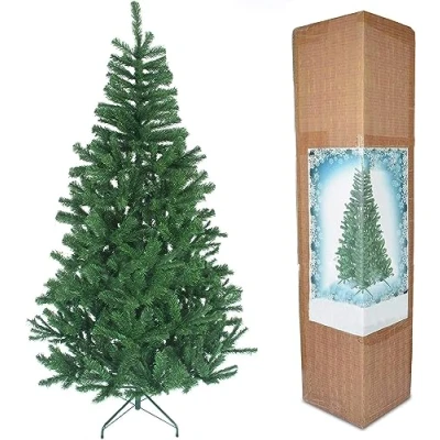 Imagen de Gift 4 All Occasions SHATCHI Árbol Artificial Verde con Soporte de Metal, 1,2 Metros, 230 Ramas