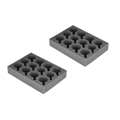 Imagen de SCHAUMEX 2X portatazas, portavaso, portavasos para 12 Piezas Goma Espuma Camping, caravanas, autocaravanas, Barcos, Naves Certificado Oeko Tex
