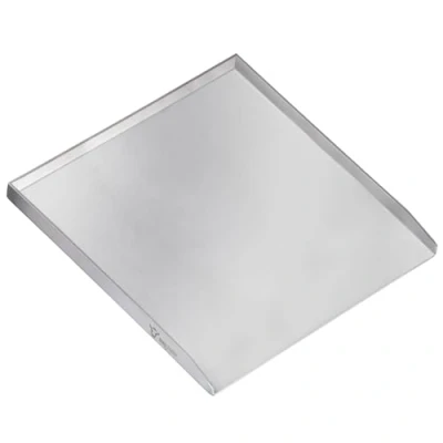 Imagen de BBQ Toro plancha de acero inoxidable, 40 x 41,5 cm, para barbacoa, rectangular, universal y maciza, bandeja barbacoa carbón vegetal gas, accesorio sartén,