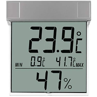 Imagen de TFA 30.5020 Termohigrómetro digital de ventana