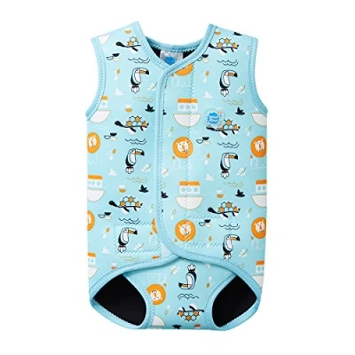 Imagen de Splash About Baby Wrap Traje de neopreno, Noah&#039;s Ark, 6 18 meses