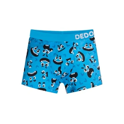 Imagen de Dedoles Calzoncillos Hombre y Chico Ropa Interior Algodón Boxer Muchos diseños Divertidos Dinosaurios Hockey Patos, Color: Azul, diseño: Monstruos (niño), tamaño: 9 10 años