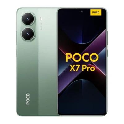 Imagen de Xiaomi POCO X7 Pro Smartphone de 12+512GB, Pantalla CrystalRes 1.5K 120Hz AMOLED, MediaTek Dimensity 8400 Ultra, Cámara Principal 50 MP con OIS, 90W HyperCharge, Verde (Versión ES)