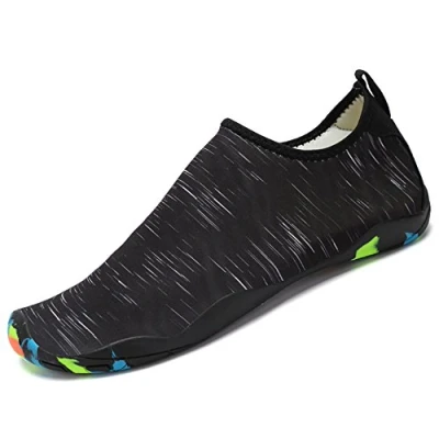 Imagen de SAGUARO Zapatillas de Agua para Hombre Mujer Secado Rápido Escarpines Transpirable Antideslizantes Zapatos Playa, Negro 4 35