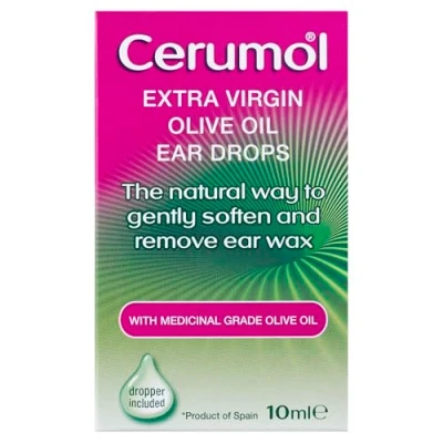 Imagen de Cerumol Aceite de Oliva Gota Oído, 10 ml (Paquete 1)