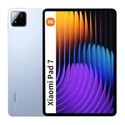 Imagen de Xiaomi Pad 7, 11.2&quot; Tableta, 12+256GB, Azul, 8850mAh Batería, 45W Turbo Charging, HyperAI (cargador incluido)