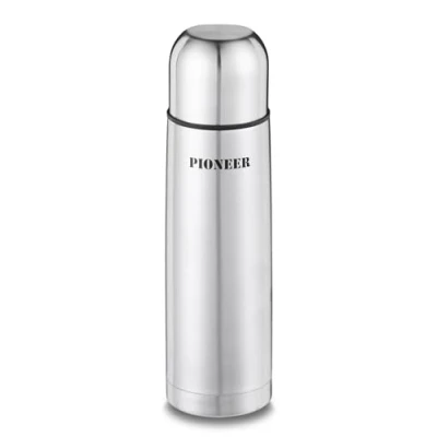 Imagen de Pioneer Flasks SVF1000 Frasco, Termo, Botella Térmica, Petaca, Metal, Metalizado, 1000ml / 1L